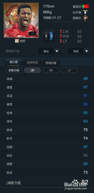 FIFA OL3葡萄牙体育俱乐部球员推荐（下篇）