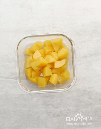 黄桃果冻的做法