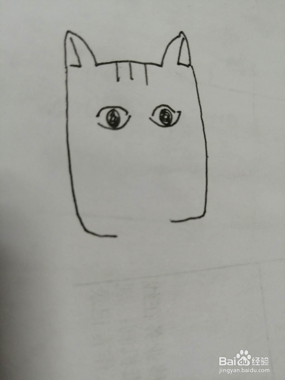 可爱的小猫咪怎么画