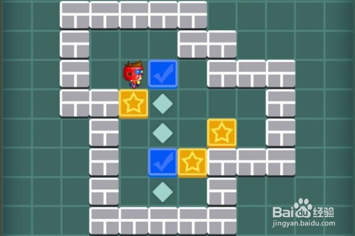 逻辑箱子手游第一关怎么通关