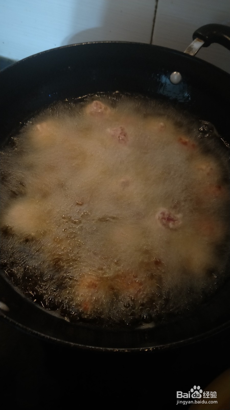 油炸小肉丸的做法