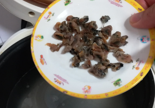 冷冻扇贝肉可以做粥吗