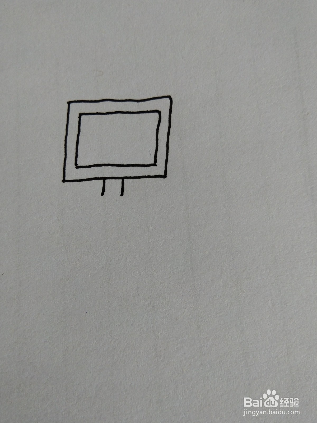 电脑的简笔画怎么画