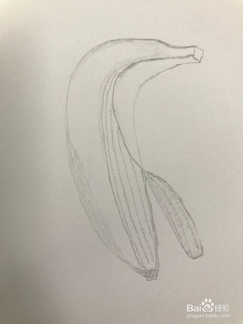画一个简易香蕉