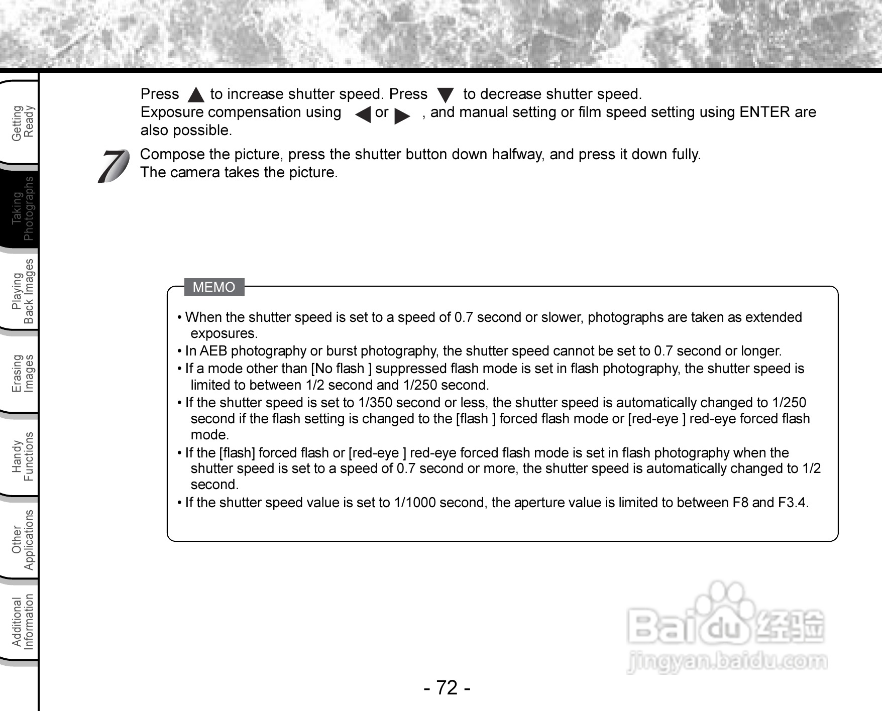 东芝PDR-3300数码相机使用说明书:[8]