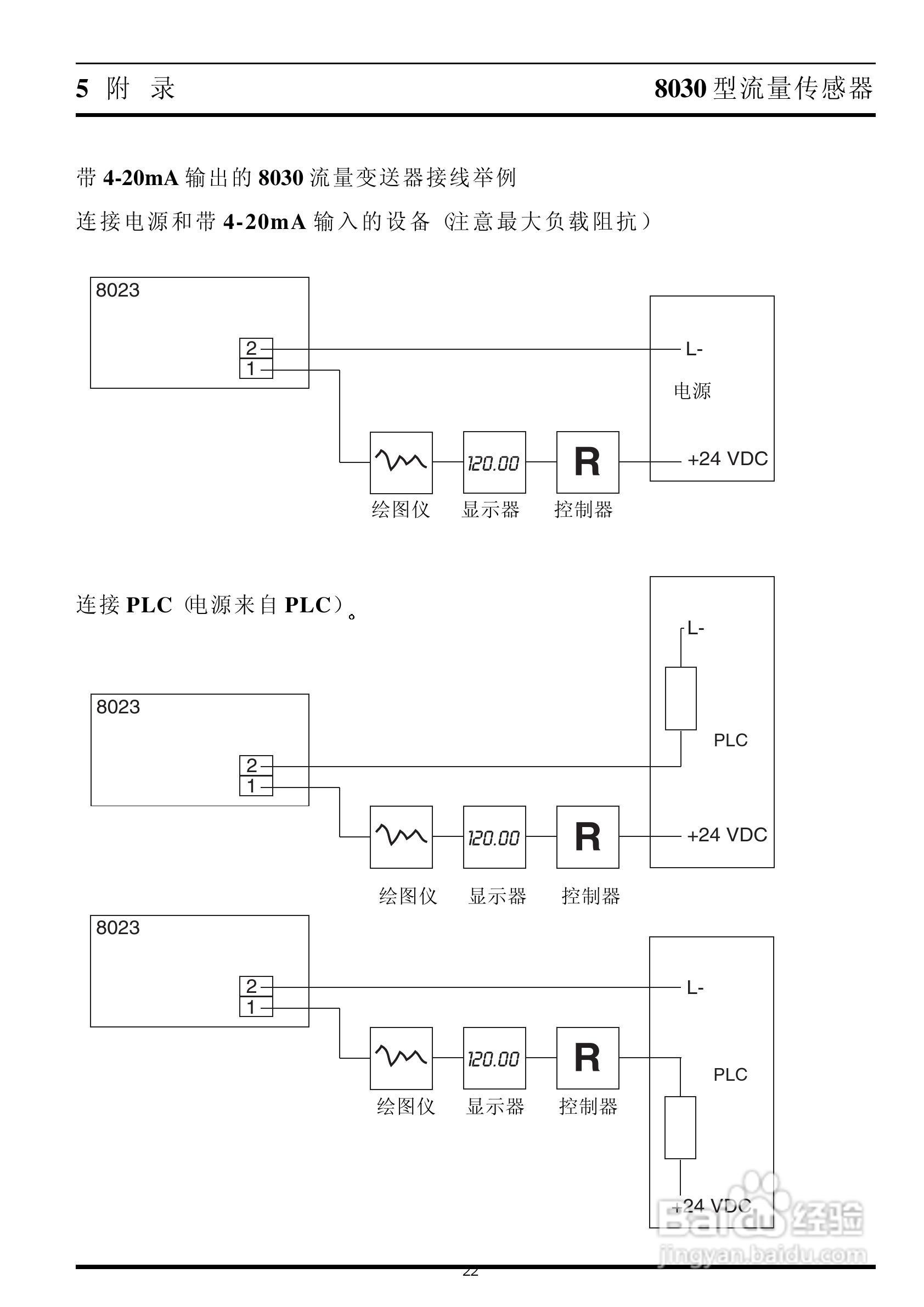 8030型流量传感器安装手册:[3]