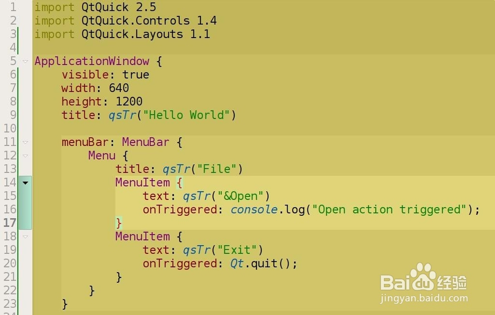 如何使用QML ColumnLayout组件进行布局