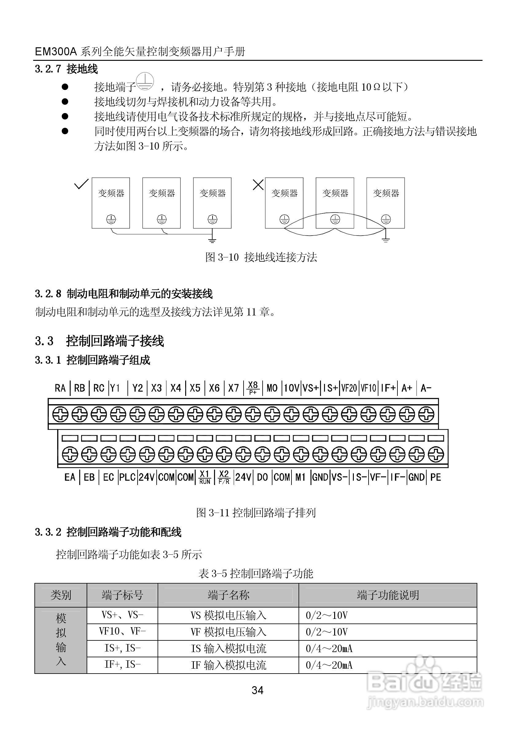 正弦电气EM300A-400-3A全能矢量控制变频器说明书:[4]