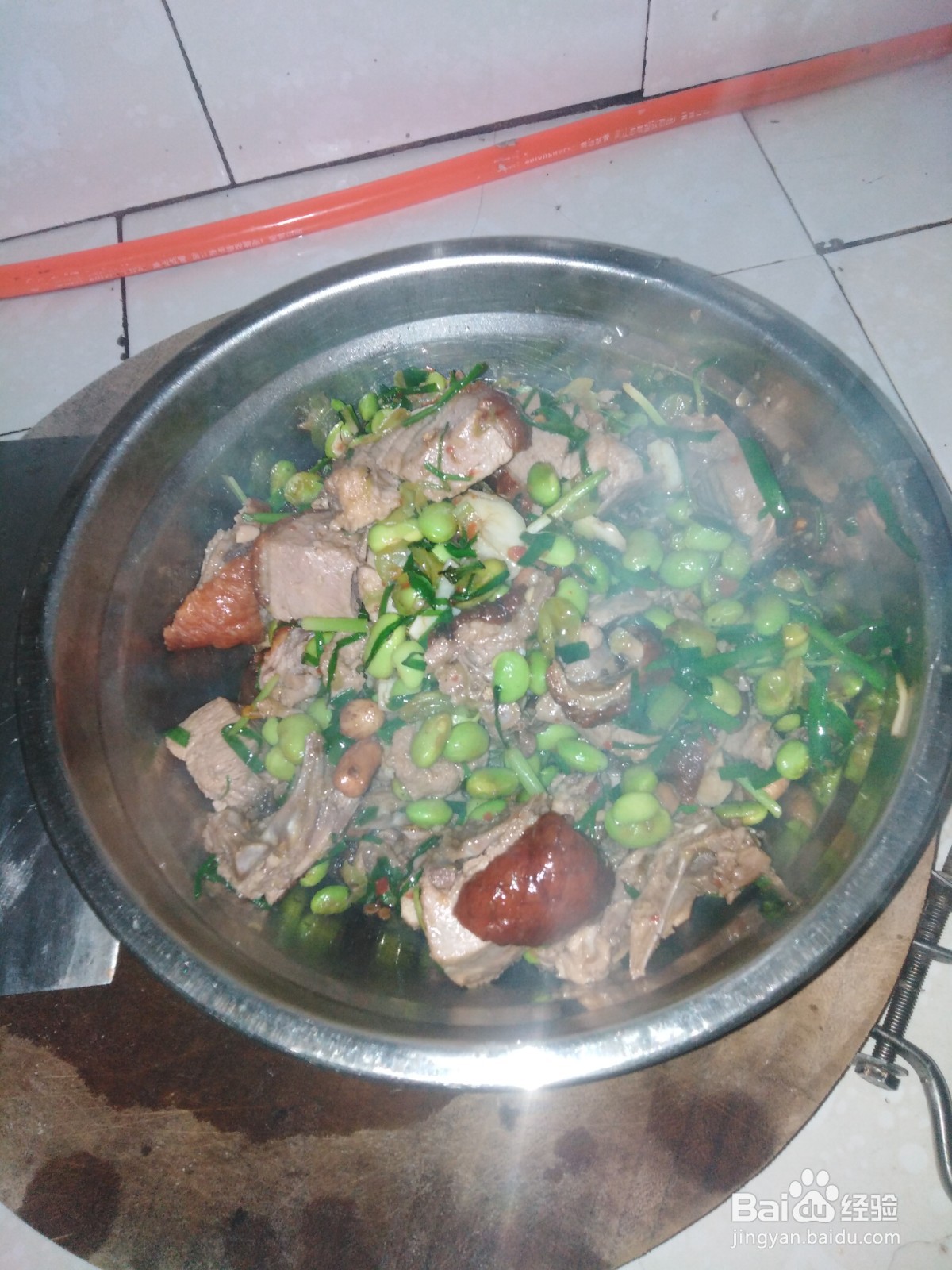 烧鸭如何焖青豆