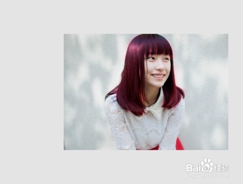 用美图秀秀怎么把头发变黑