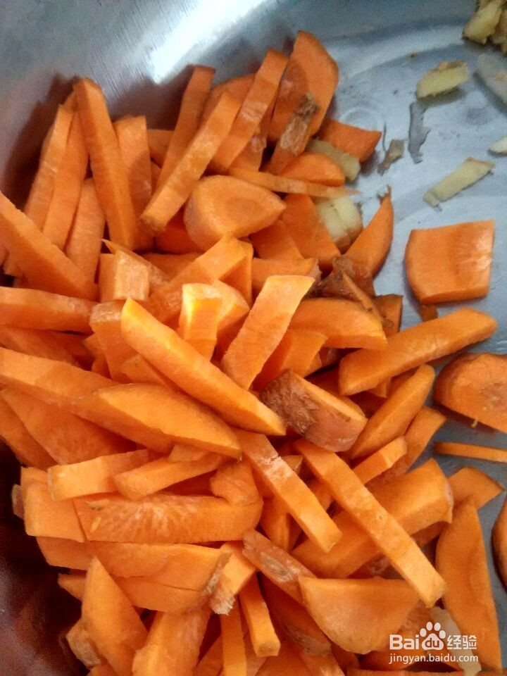 萝卜胡萝卜丝炒肉