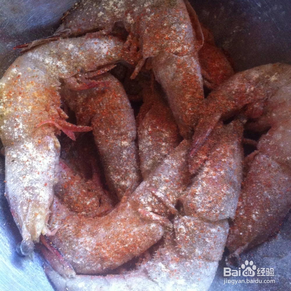 吃货美食-芝士焗酒渍海虾!