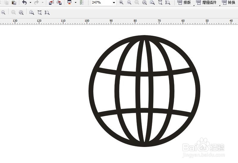 CorelDRAW怎么画网址小图标？