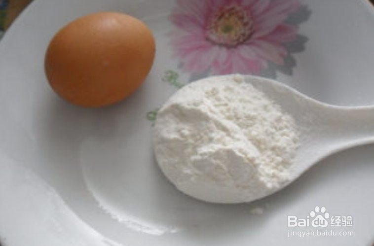 只有淀粉怎么做鸡蛋饼