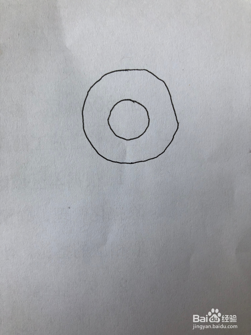 小蜗牛的简笔画