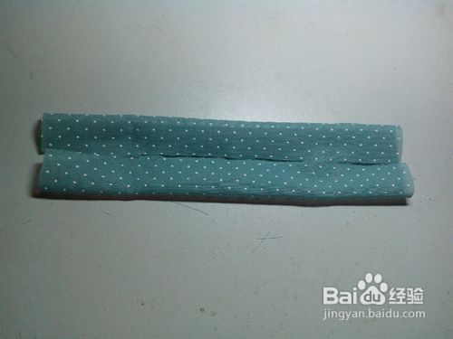 雪纺蝴蝶结拼布发圈教程