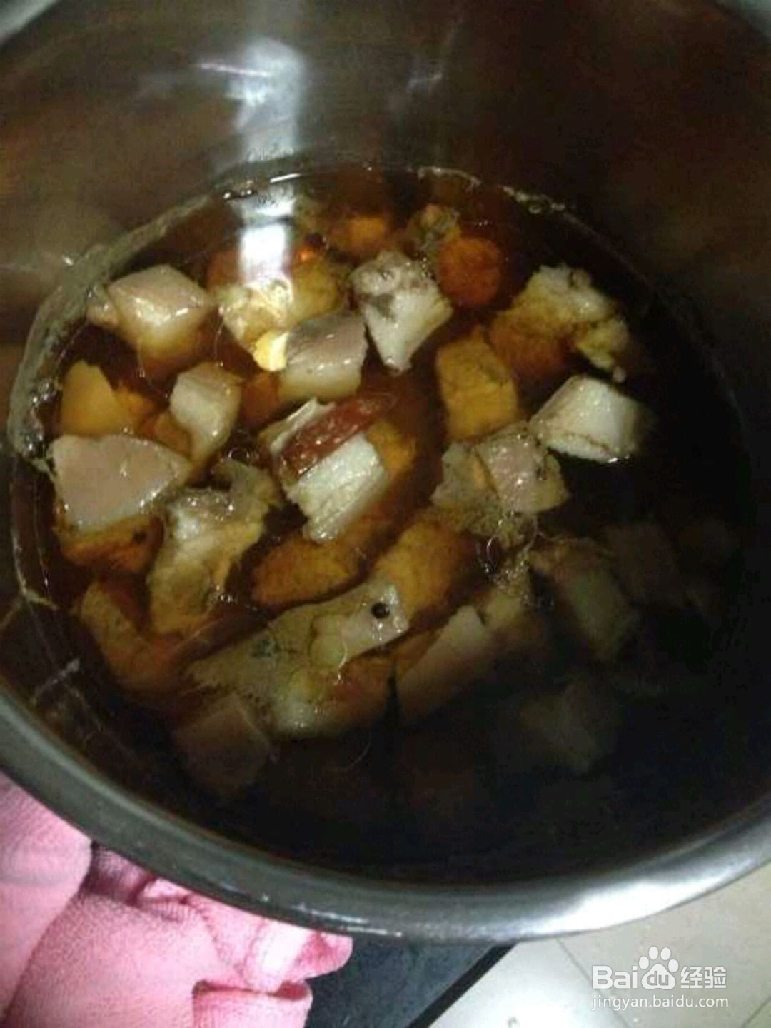 卤肉馒头的做法