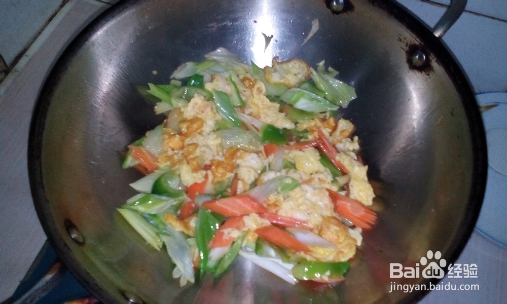 东北名菜大酱炒鸡蛋