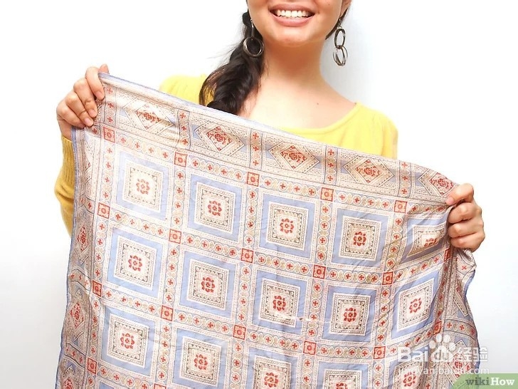 围巾打结的方法