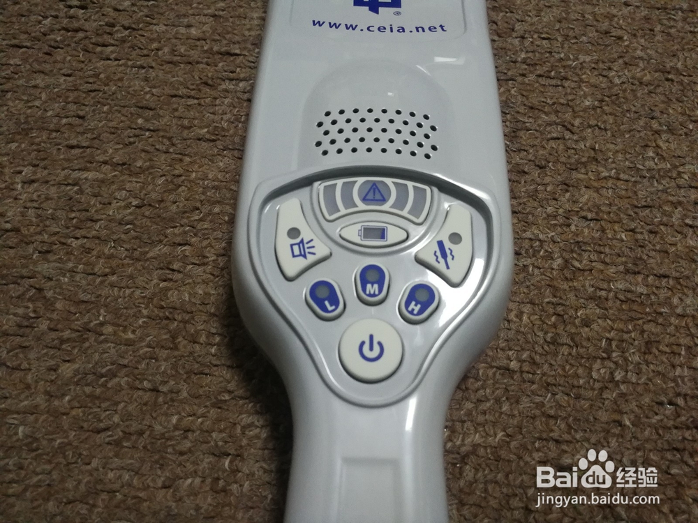 PD140E金属探测器外观操作说明