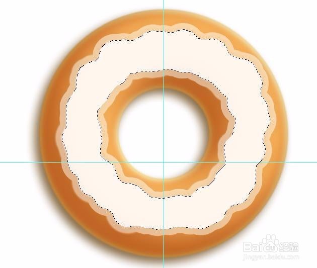 PS如何做甜甜圈