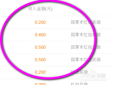 百度经验如何查看收入明细