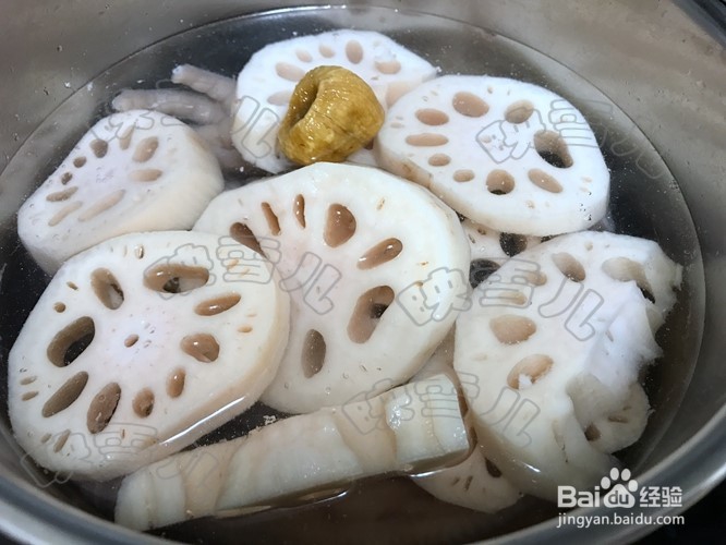莲藕鸡脚汤好吃做法