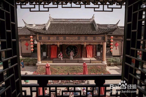 周庄古戏台的传统美