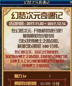 DNF勇士之梦点数获得方法