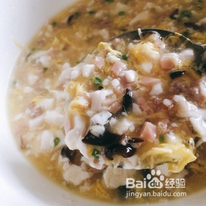 家常早餐味美三鲜羹