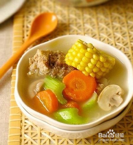 健康减肥食谱：[16]三款美味汤，赶走游泳圈