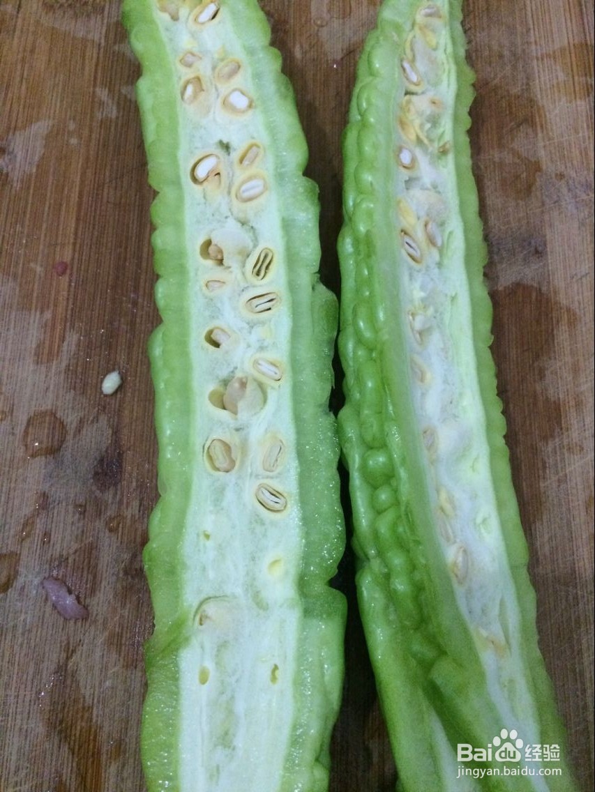 家常蒜香苦瓜的做法
