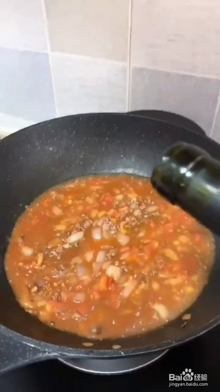 怎么做番茄肉酱意面