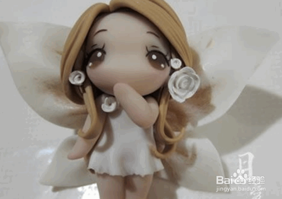 粘土小精灵的简单做法