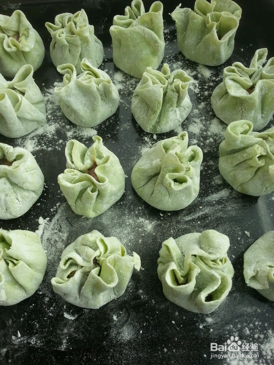 翡翠烧麦的做法