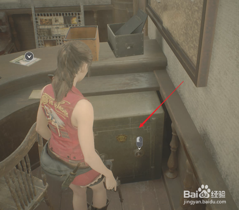 生化2重制版克莱尔里关攻略12:前往东侧美术室