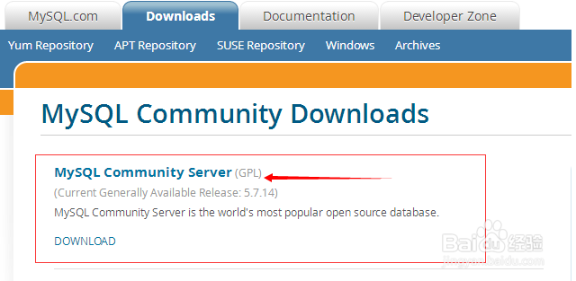 windows下mysql安装教程