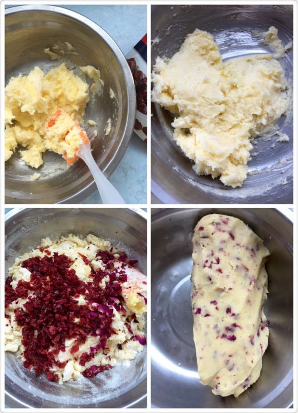 蔓越莓玫瑰花饼干