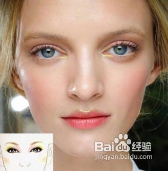 混搭眼妆的配色方法