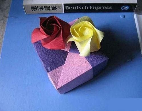 一种超美玫瑰花的折法