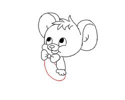 猫和老鼠杰瑞怎么画