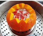 银耳枸杞南瓜盅