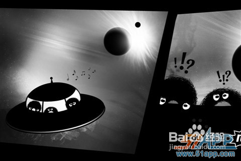 《重力逃生》：黑白水墨画风益智游戏