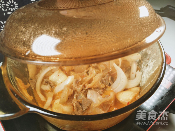 芝士泡菜锅的做法