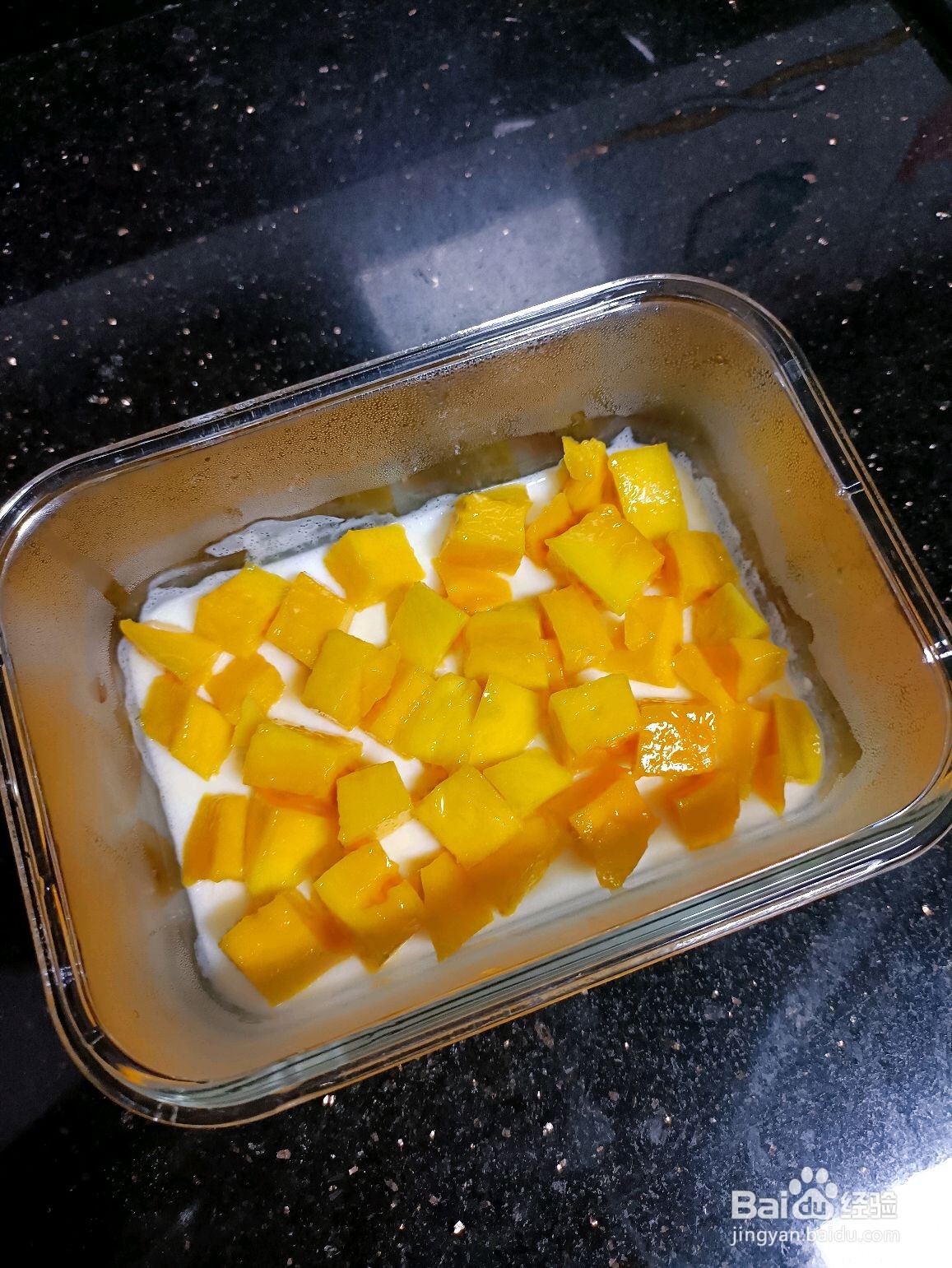 芒果布丁怎么做