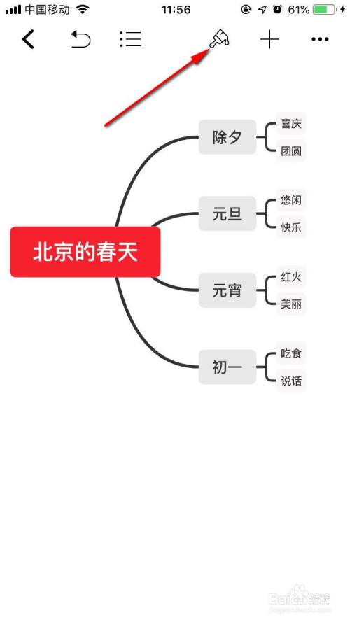 北京的春天思维导图怎么画