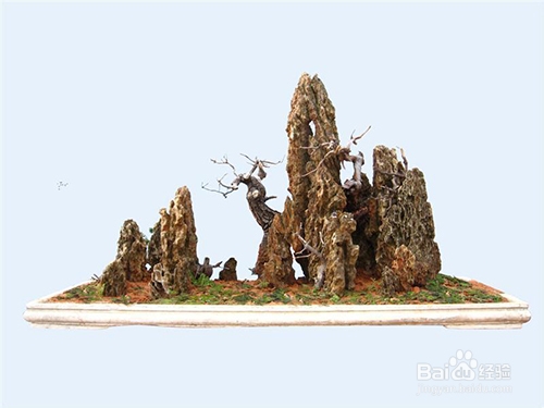 假山盆景制作工艺