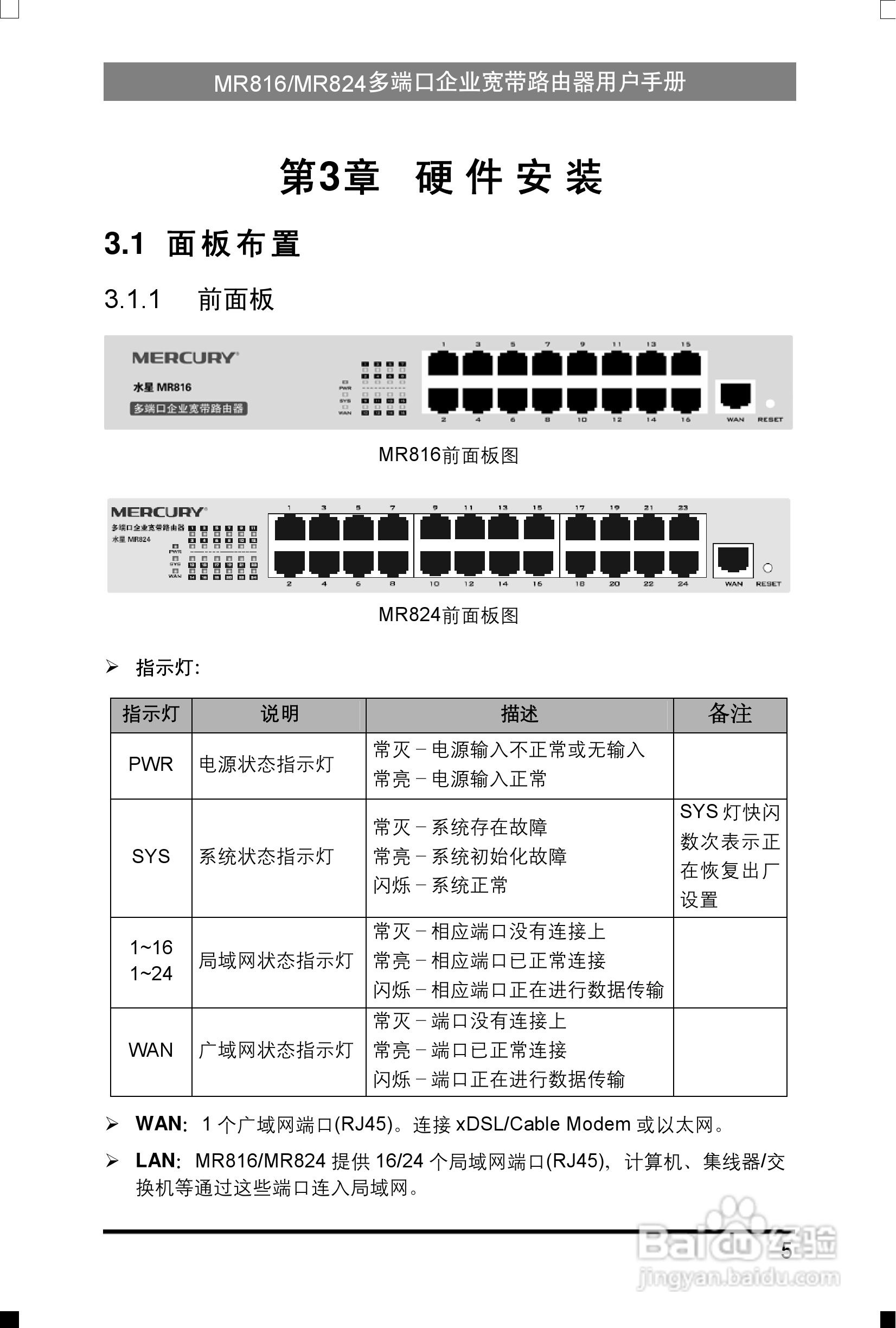 水星网络MR816型多端口企业宽带路由器详细配置指南说:[2]