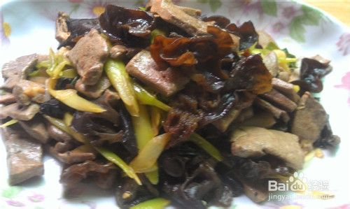 家常菜菜谱23：炒猪肝的做法--炒猪肝怎么做好吃