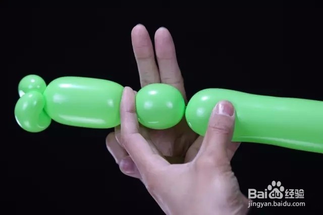 魔术长条气球教程(第19期)——乌龟